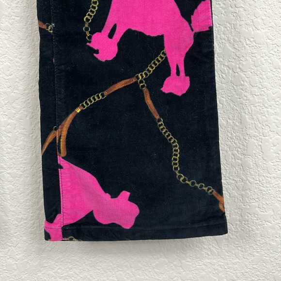 D&G Dolce Gabbana Velvet Poodle Pants - Picture 3 of 12